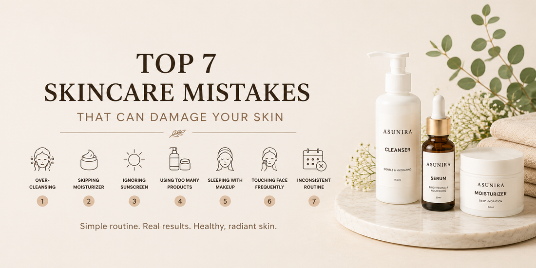 Top 7 Skincare Mistakes That Can Damage Your Skin