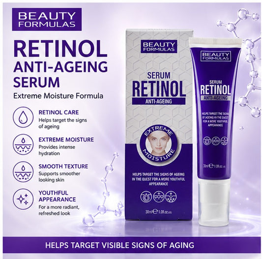 Beauty Formulas Retinol Anti-Ageing Serum Extreme Moisture - 30ml