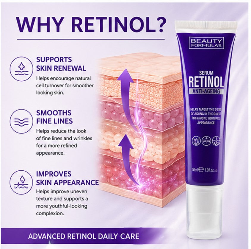 Beauty Formulas Retinol Anti-Ageing Serum Extreme Moisture - 30ml