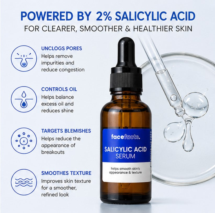 Face Facts Restore & Clarify Salicylic Acid Serum 30 ml