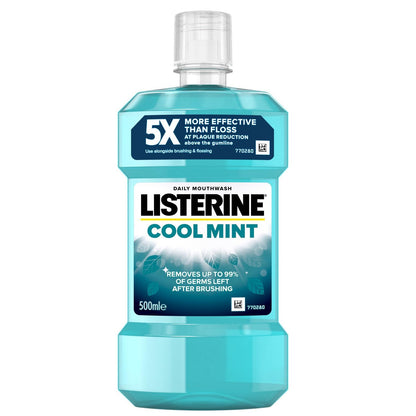 Listerine Antibacterial Daily Mouthwash Cool Mint - 500 ml