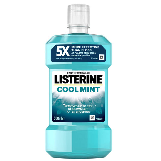 Listerine Antibacterial Daily Mouthwash Cool Mint - 500 ml